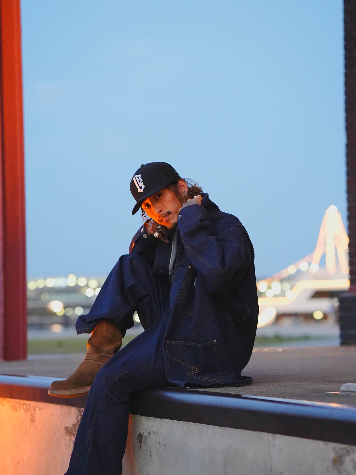 SELVAGE DENIM COVERALL