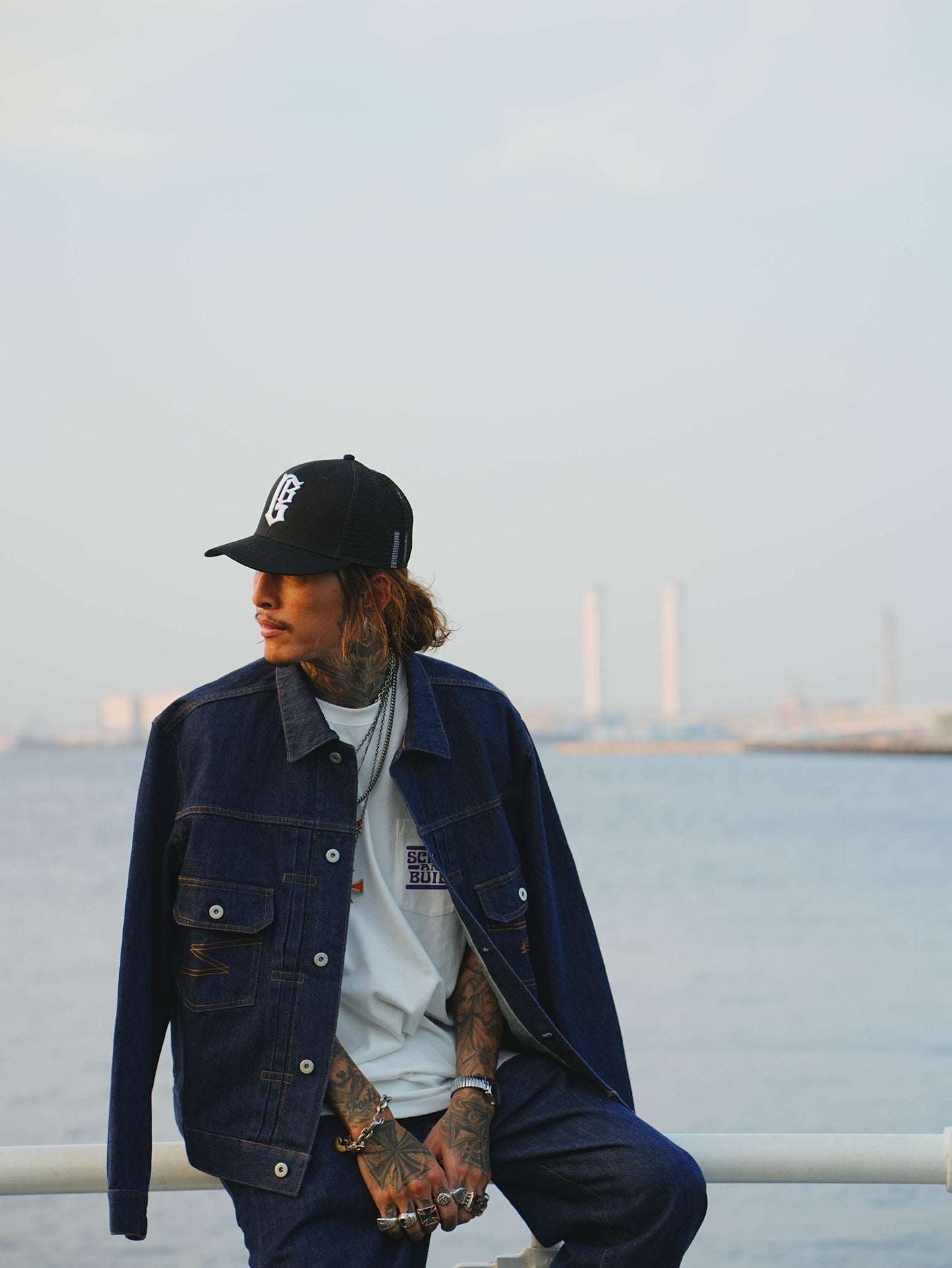 SELVAGE DENIM TRUCKER JAKCET