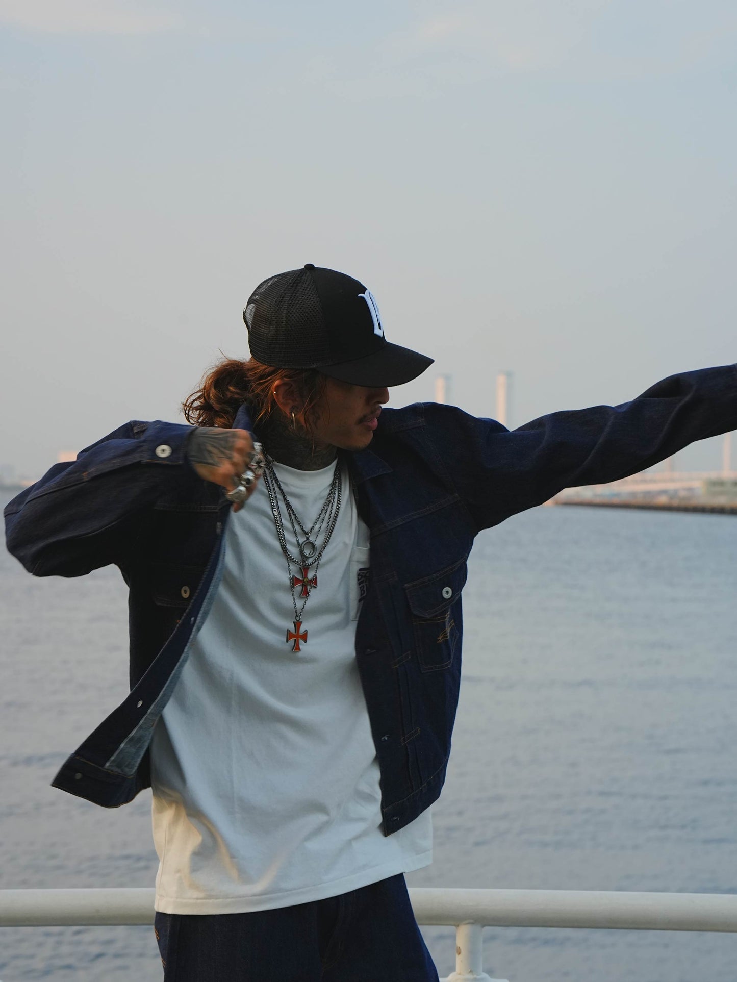 SELVAGE DENIM TRUCKER JAKCET