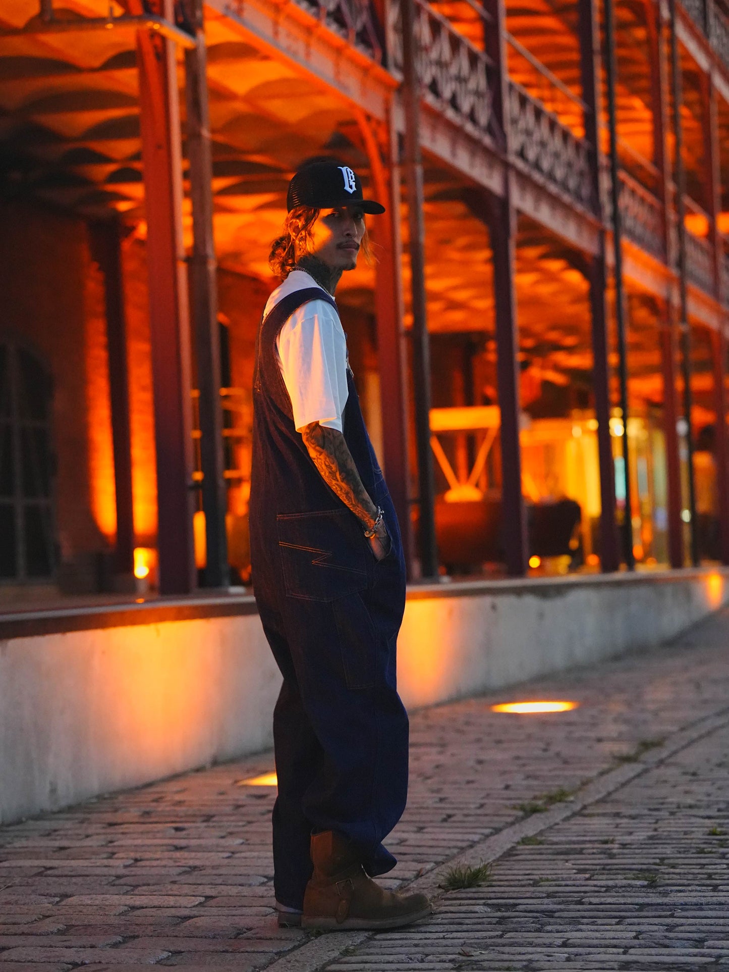 SELVAGE DENIM OVERALL