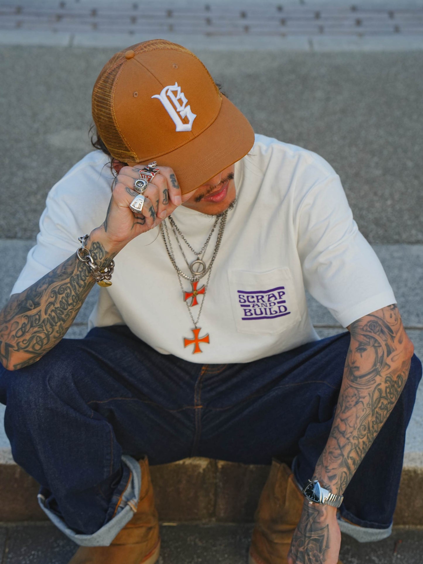 GB SIG MESH CAP