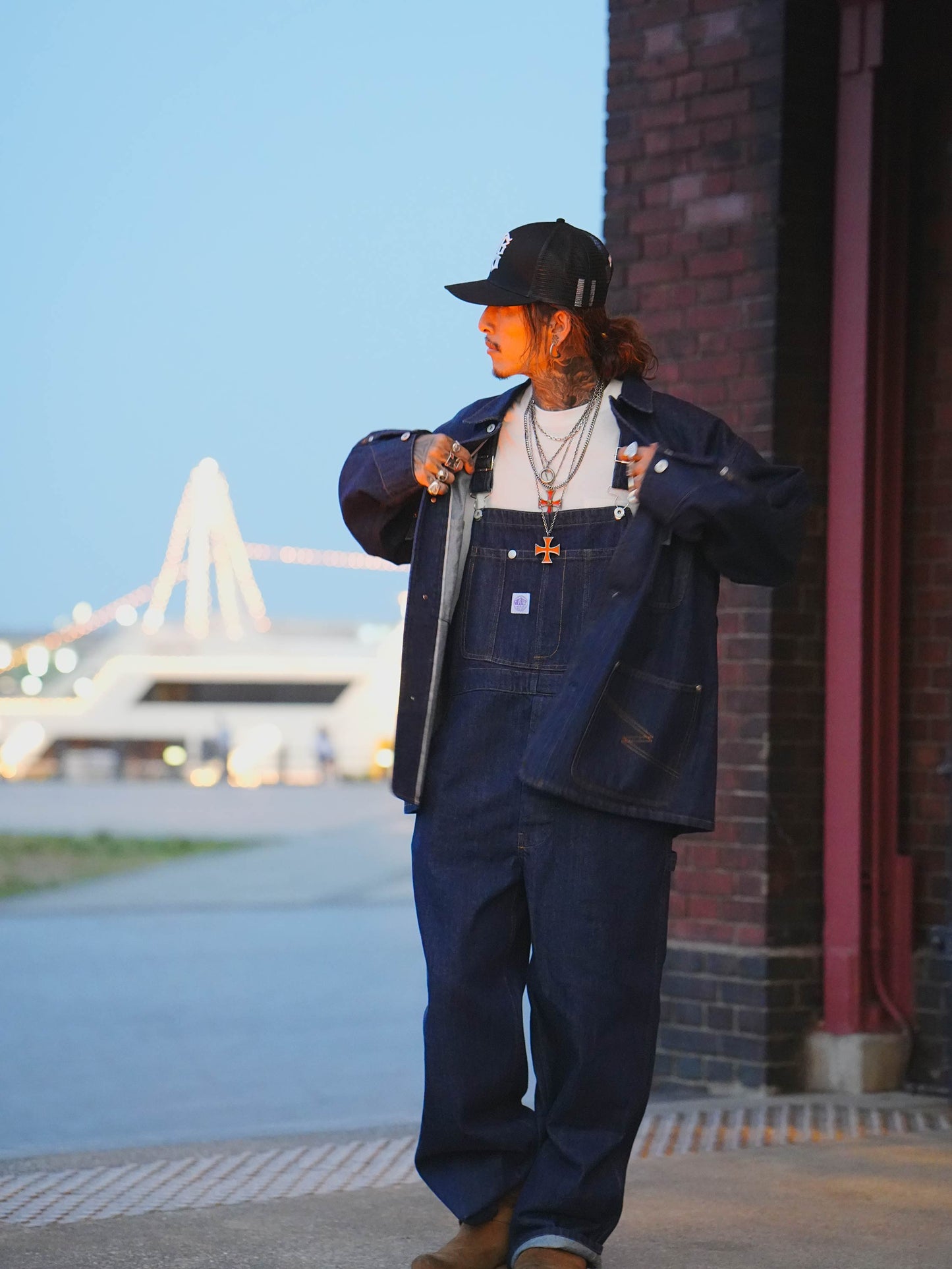 SELVAGE DENIM COVERALL