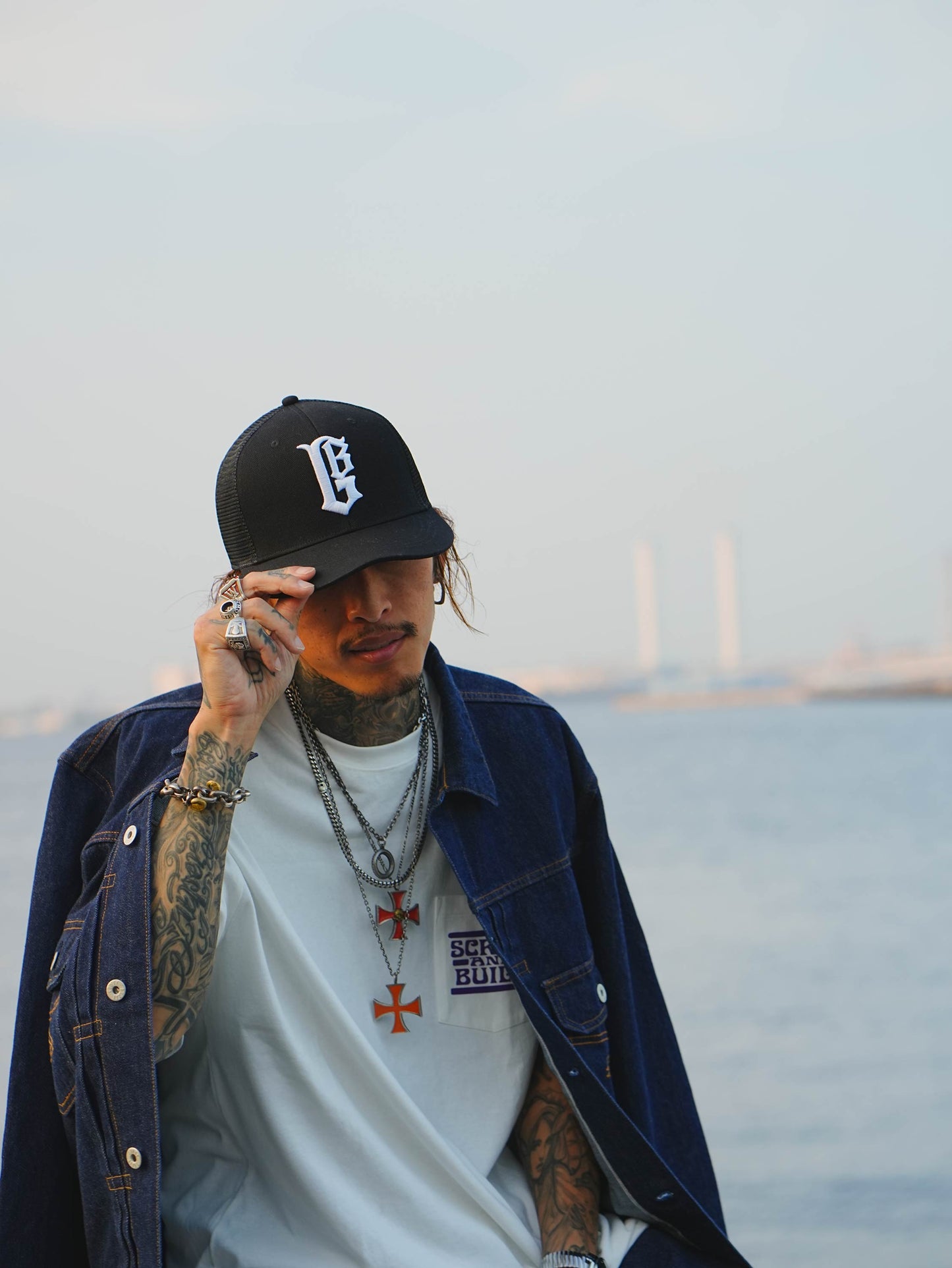SELVAGE DENIM TRUCKER JAKCET