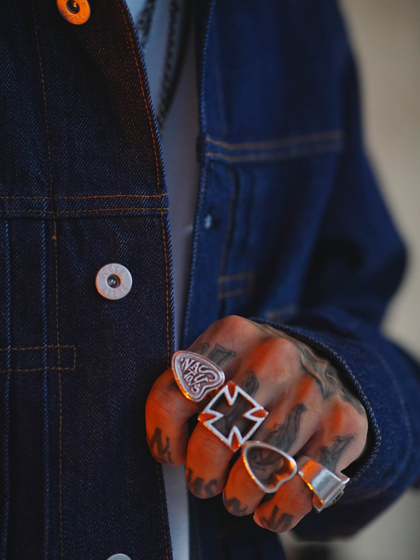 SELVAGE DENIM TRUCKER JAKCET