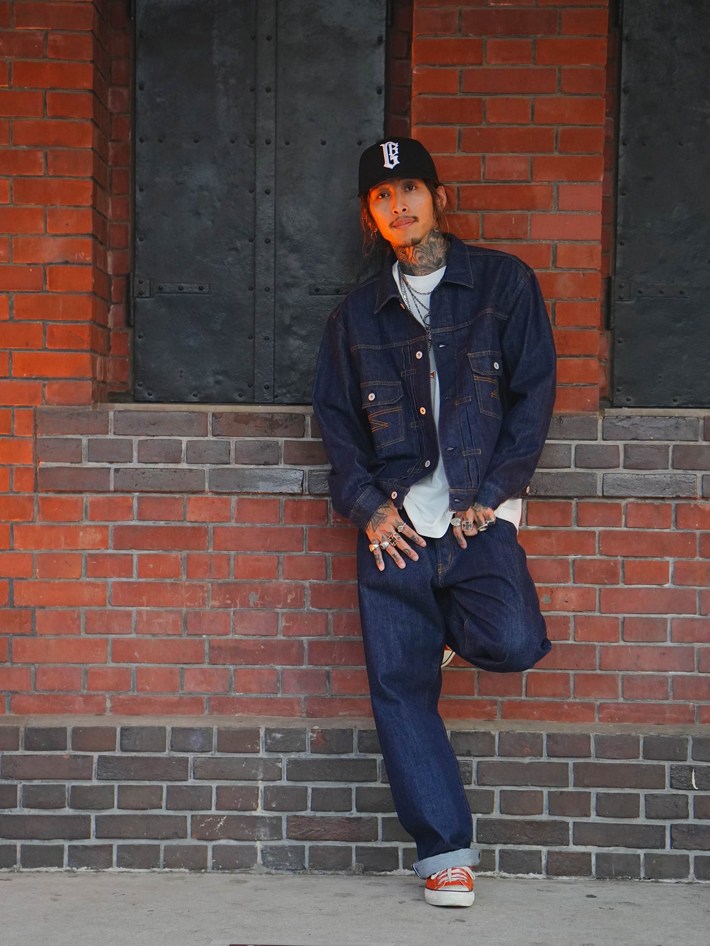 SELVAGE DENIM TRUCKER JAKCET