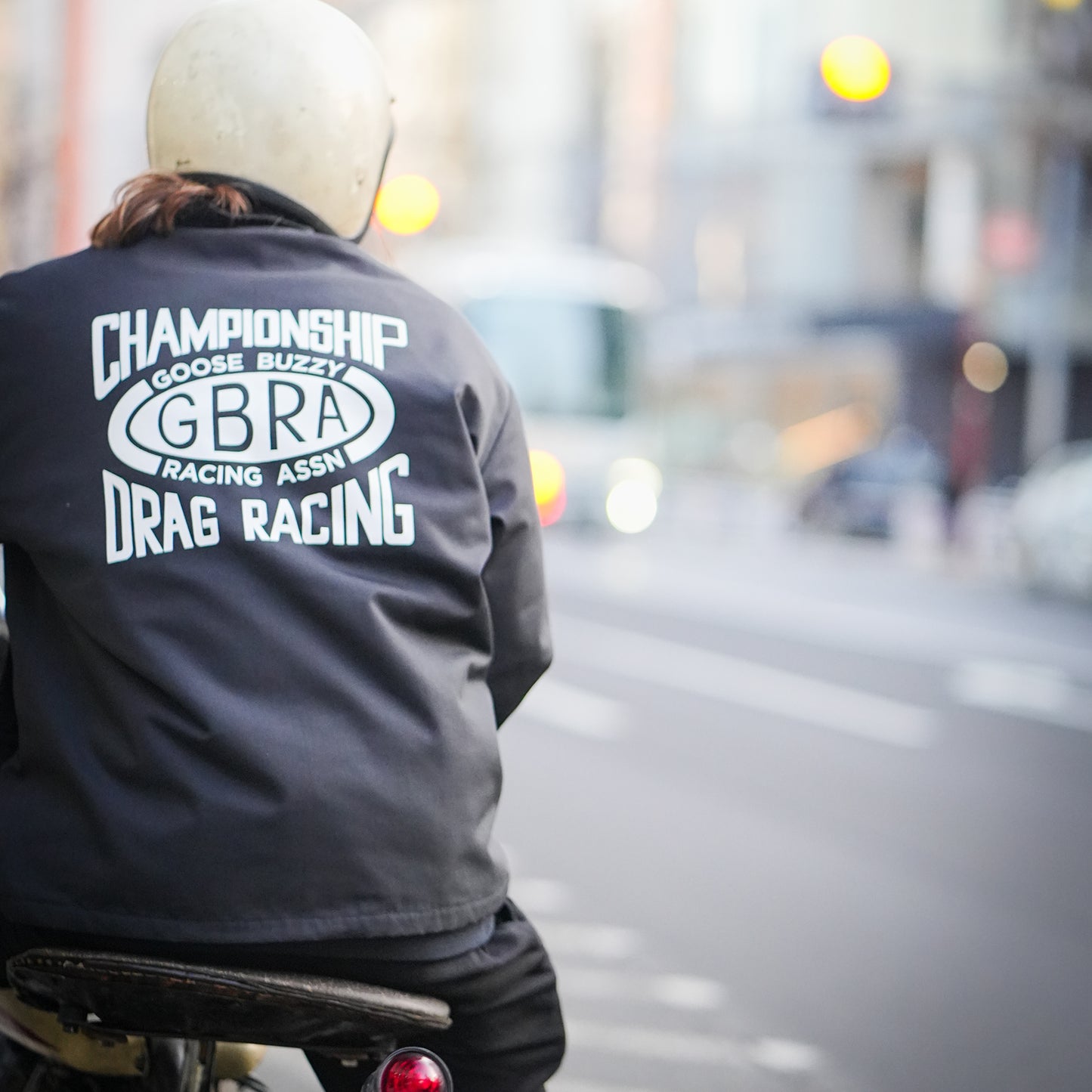 STAND COLLAR RACING JACKET