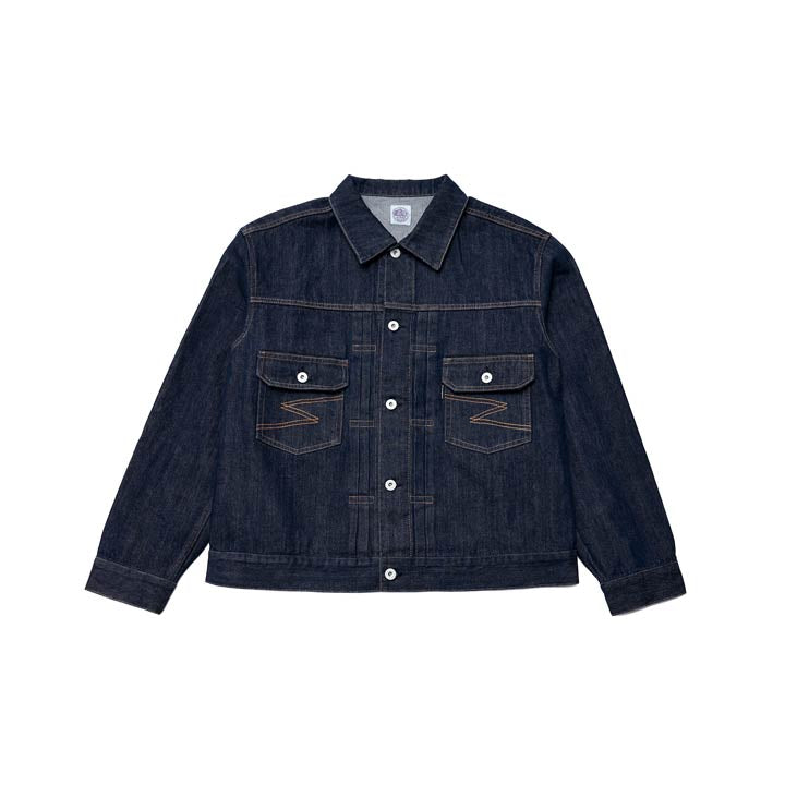 SELVAGE DENIM TRUCKER JAKCET