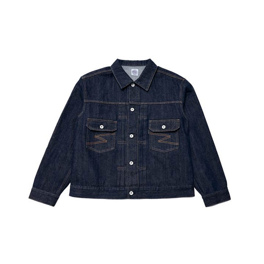SELVAGE DENIM TRUCKER JAKCET