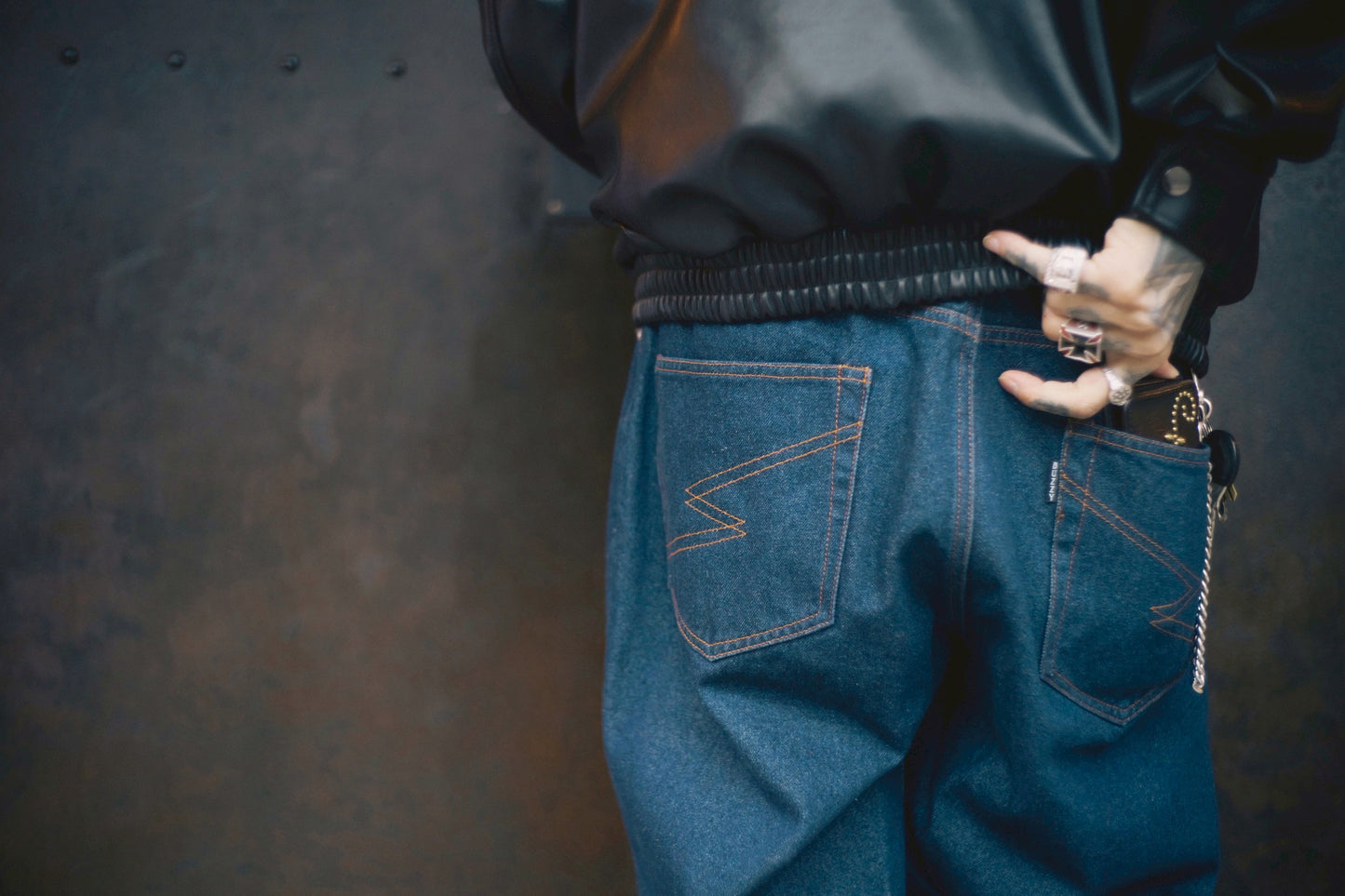 5P SELVAGE DENIM PANTS