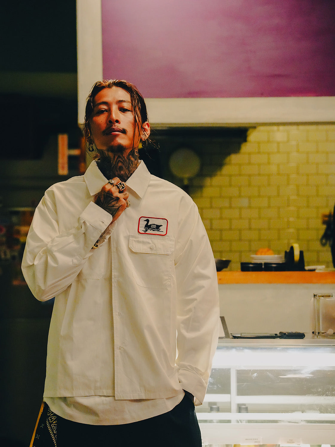 GOOSE WORK SHIRTS L/S