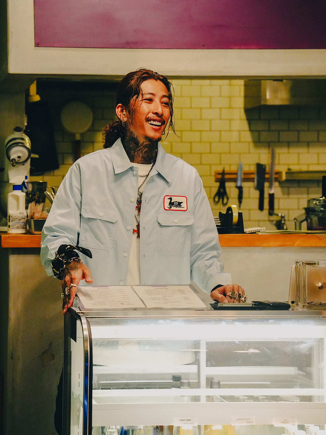 GOOSE WORK SHIRTS L/S