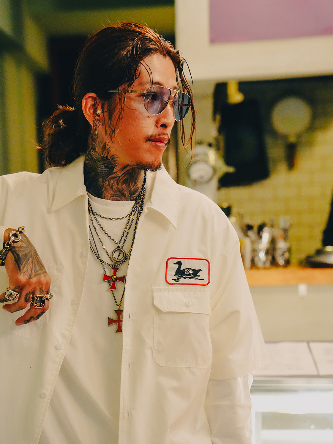 GOOSE WORK SHIRTS S/S