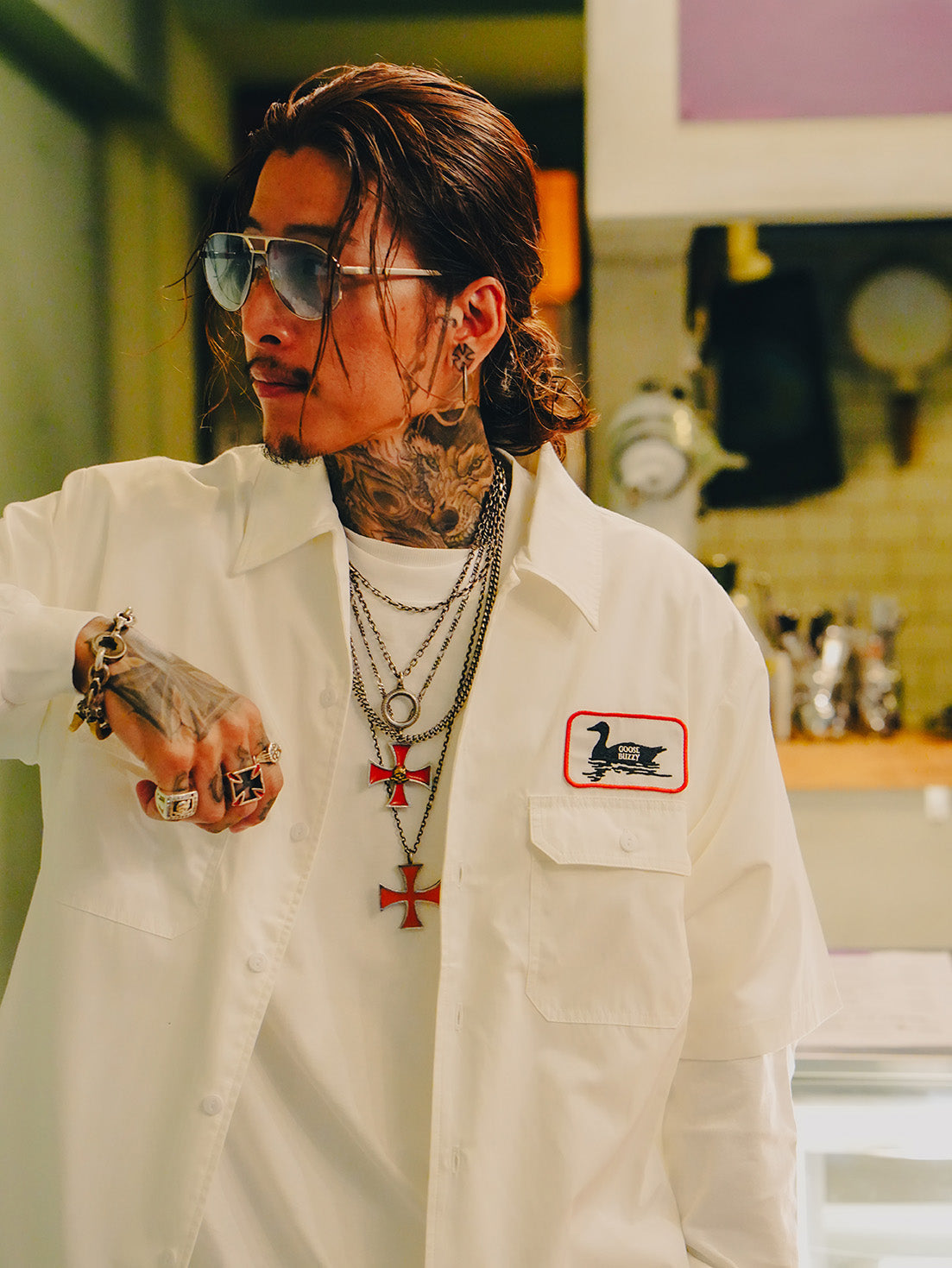 GOOSE WORK SHIRTS S/S