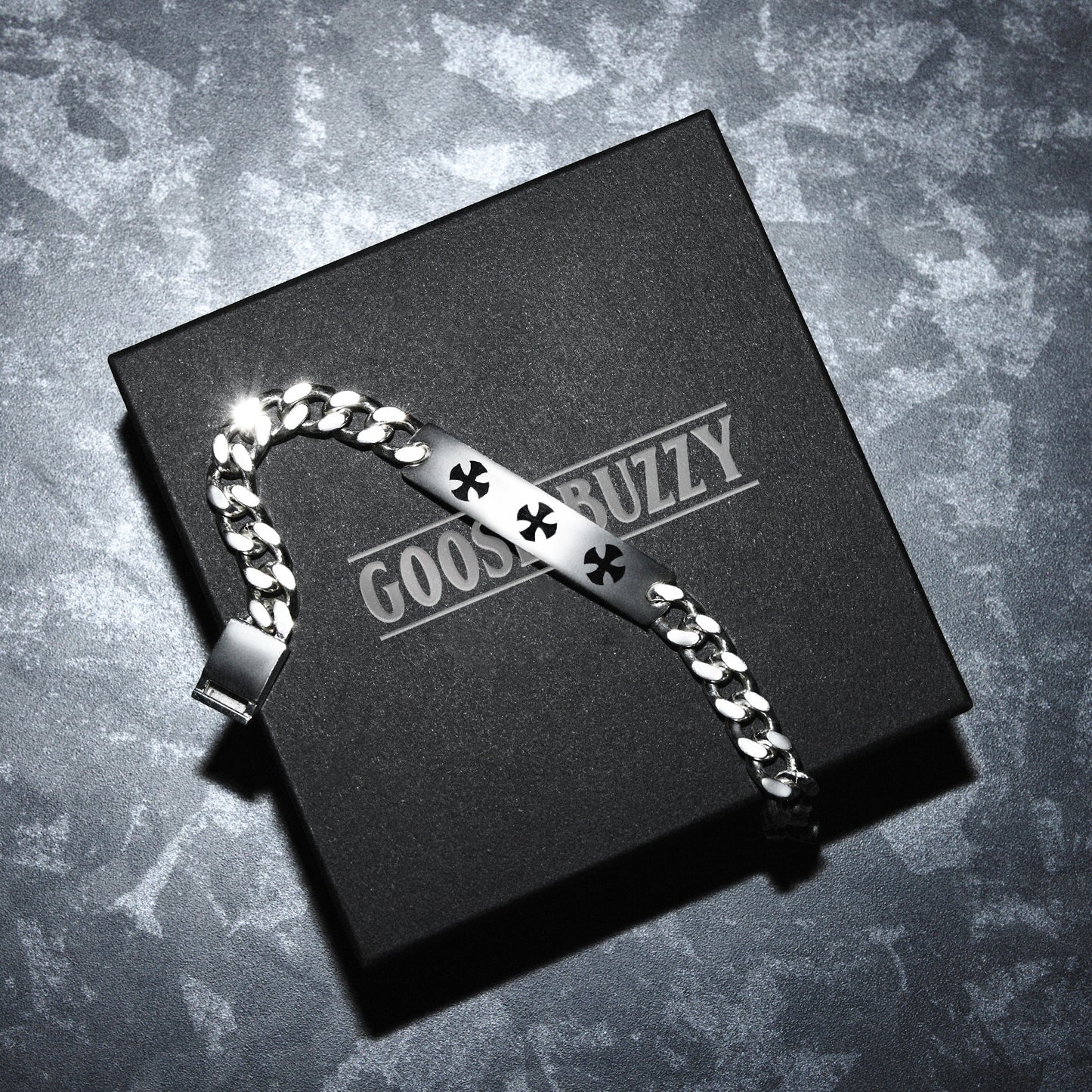 【受注生産】GB CROSS ID BRACELET